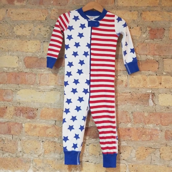 Hanna Andersson Other - Hanna Andersson Stars and Stripes Organic Pajamas